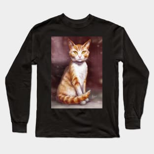 Red cat Long Sleeve T-Shirt